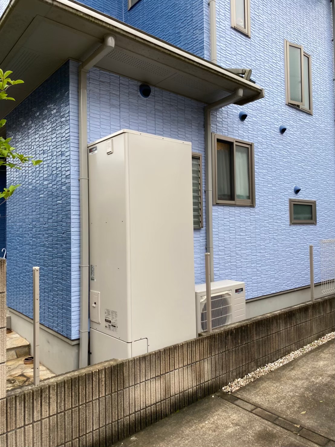 神奈川県川崎市中原区上小田中 エコキュート交換工事W様